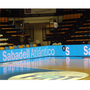 Affichage à LED de panneau d'affichage de publicité numérique de bannière de terrain de basket-ball 