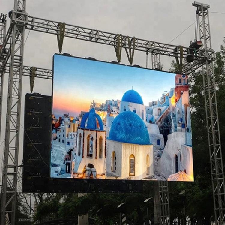 Affichage de location mené par écran de mur vidéo mené extérieur de haute qualité